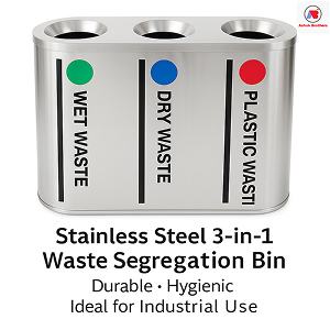 Dry & wet waste & plastic wasti