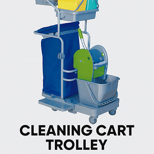 Cleaning cart trolley